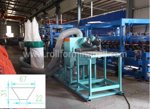 دارای دستگاه برش T شکل