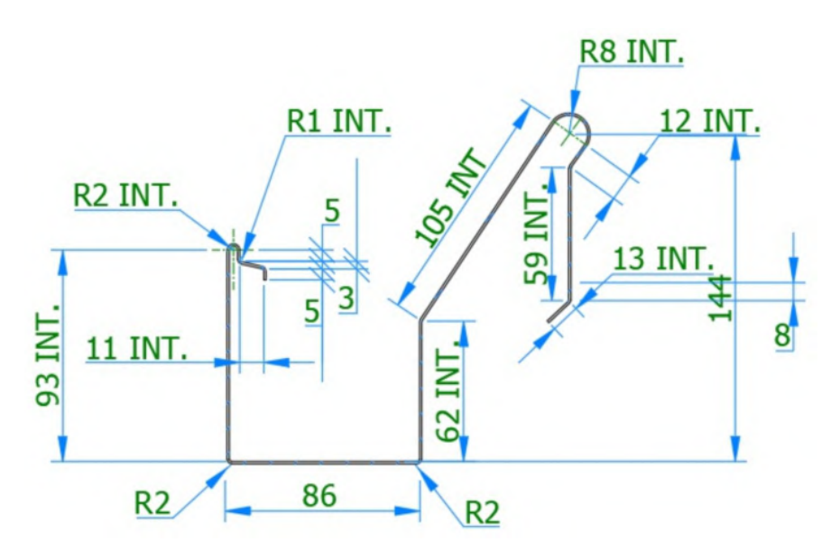 تغذیه طیور فلزی از طریق رول تشکیل ماشین YX154-86